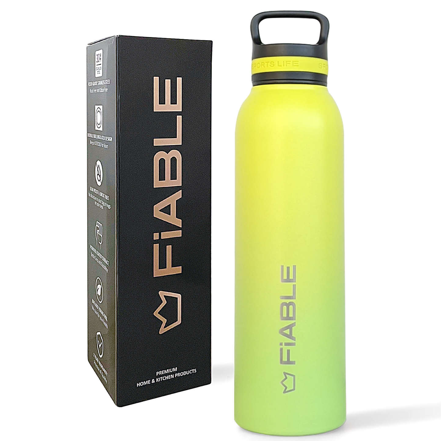 FiABLE ActiveLife Insulated Bottle 720ml - FreshLime