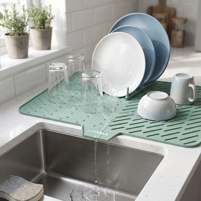 Fiable Silicone Dish Drying Multipurpose Mat