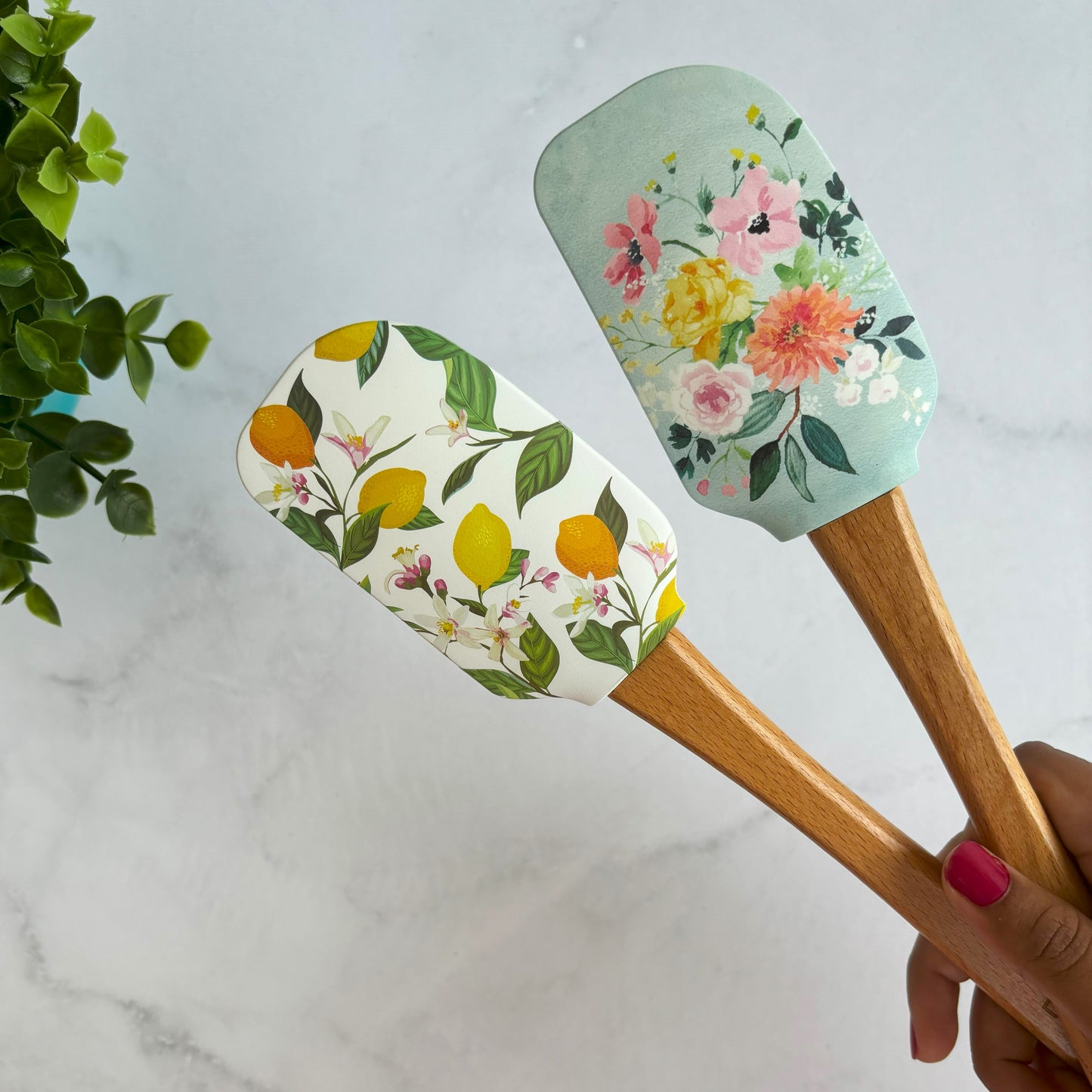 FiABLE Premium Silicone Printed Designer spatulas